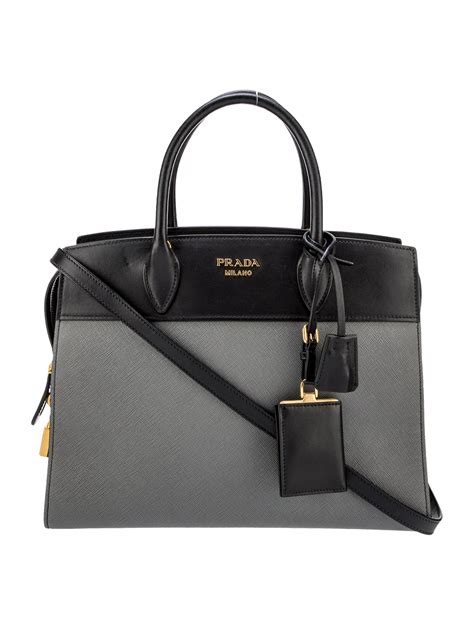 prada esplanade medium leather tote|Women's Totes .